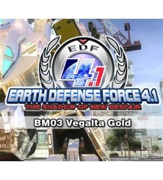EARTH DEFENSE FORCE 4.1 - BM03 Vegalta Gold DLC Steam Key GLOBAL